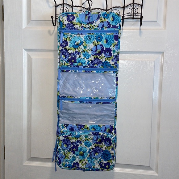 Vera Bradley Bags Vera Bradley Hanging Toiletry Bag Purple Blue